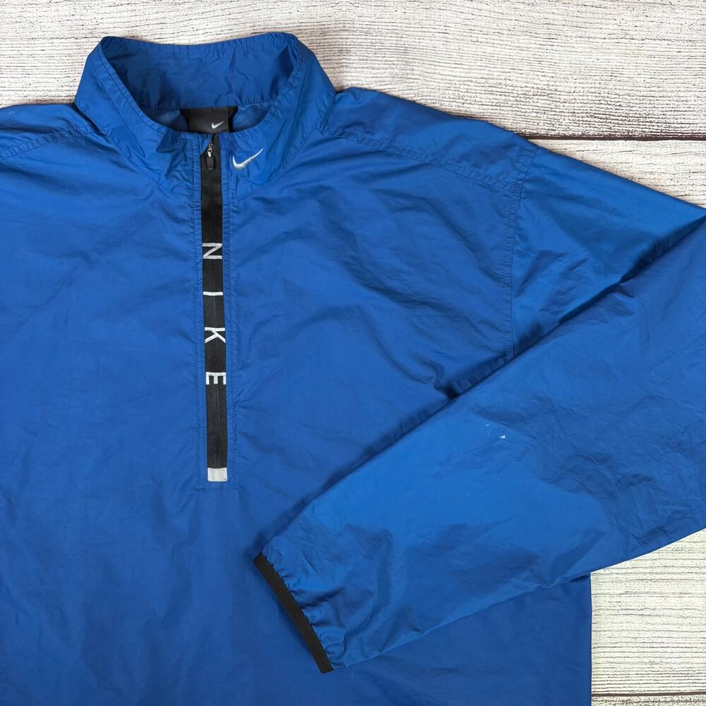 Vintage Y2k Nike Dark Blue Pullover Windbreaker